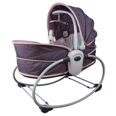 5 in1 Rocker & Bassinet - Pink