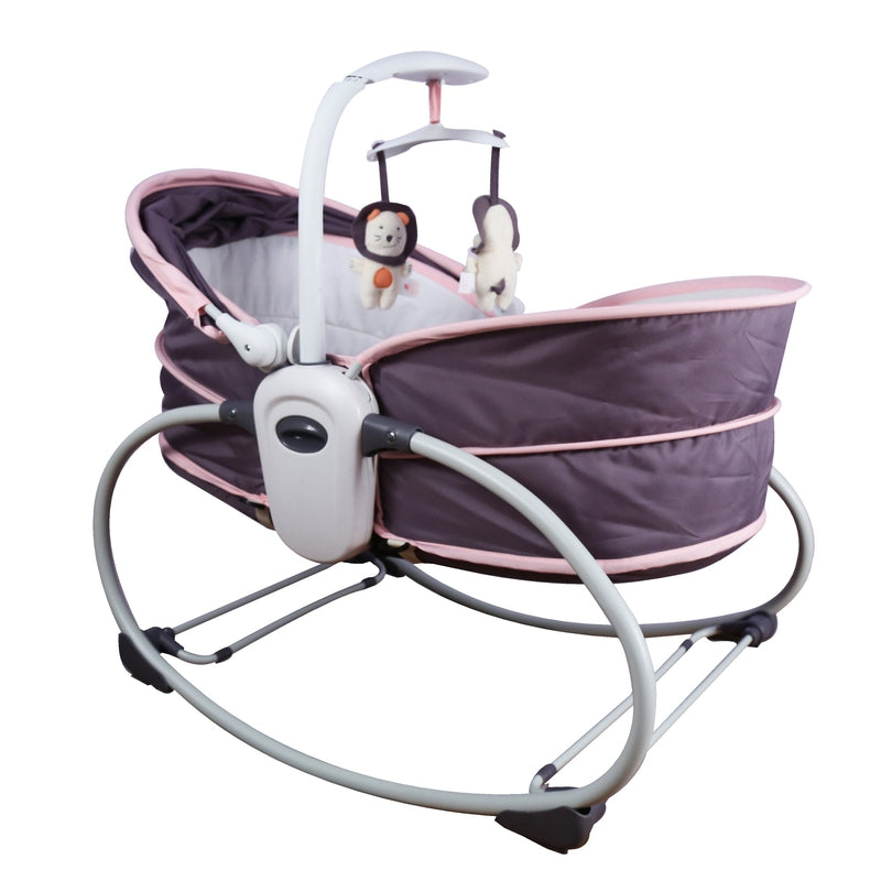 5 in1 Rocker & Bassinet - Pink