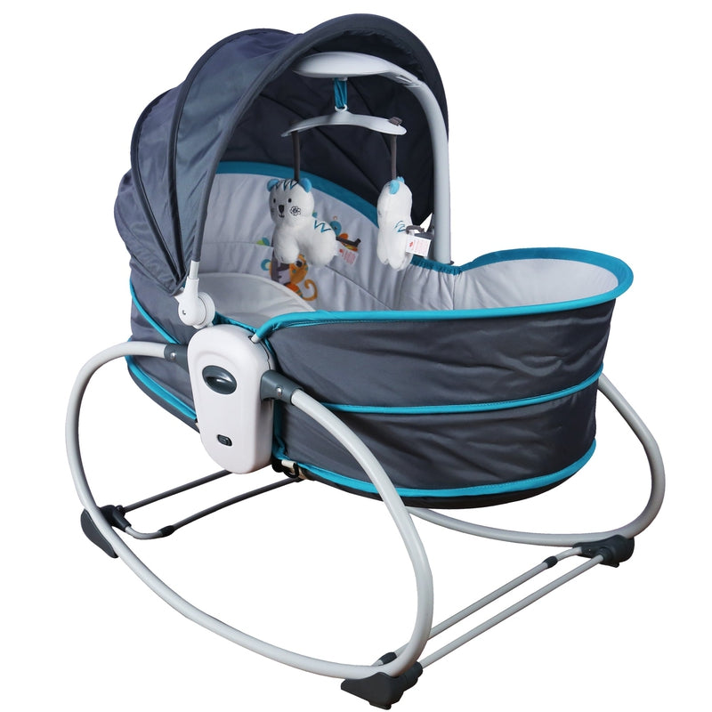 5 in1 Rocker & Bassinet - Teal