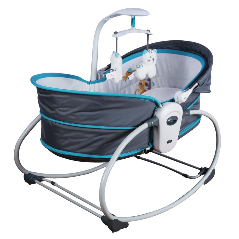 5 in1 Rocker & Bassinet - Teal