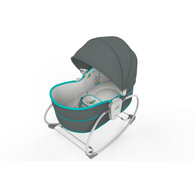 5 in1 Rocker & Bassinet - Teal