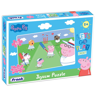 Peppa Pig Playing Cricket - 60 Pieces Puzzle