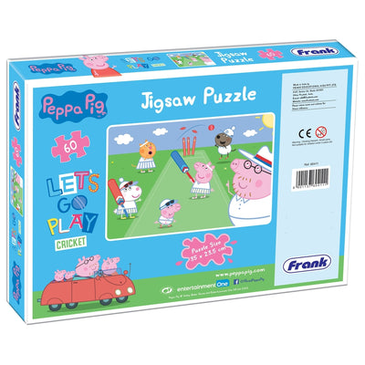 Peppa Pig Playing Cricket - 60 Pieces Puzzle