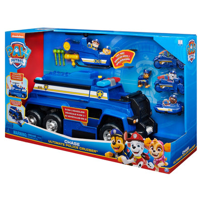 Paw Patrol Chase’s 5-in-1 Ultimate Police Cruiser - Car with Lights and Sounds