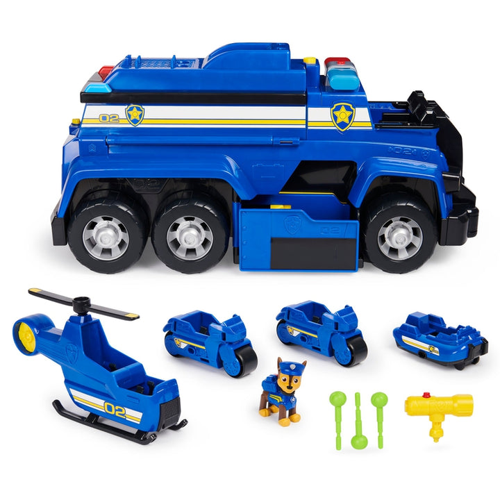 Paw Patrol Chase’s 5-in-1 Ultimate Police Cruiser - Car with Lights and Sounds