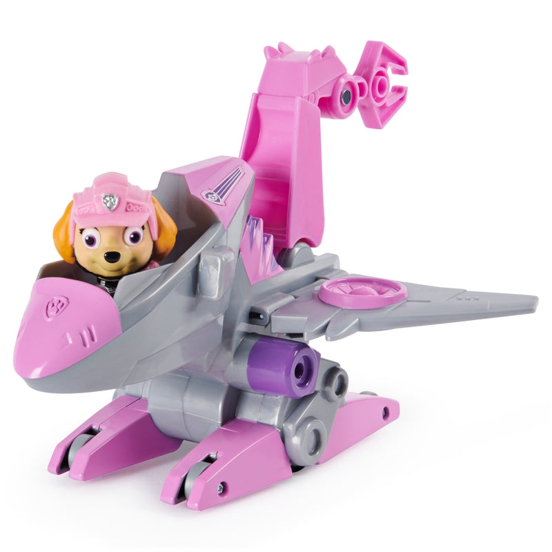 Paw Patrol Dino Rescue Skye’s Deluxe Rev Up Vehicle With Mystery Dinosaur Figure