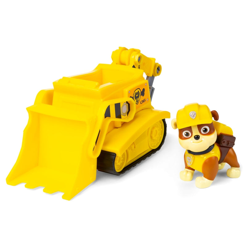 Paw Patrol Rubble's Diggin Bulldozer with Collectible Figure