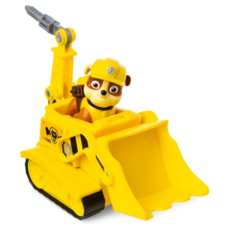 Paw Patrol Rubble's Diggin Bulldozer with Collectible Figure