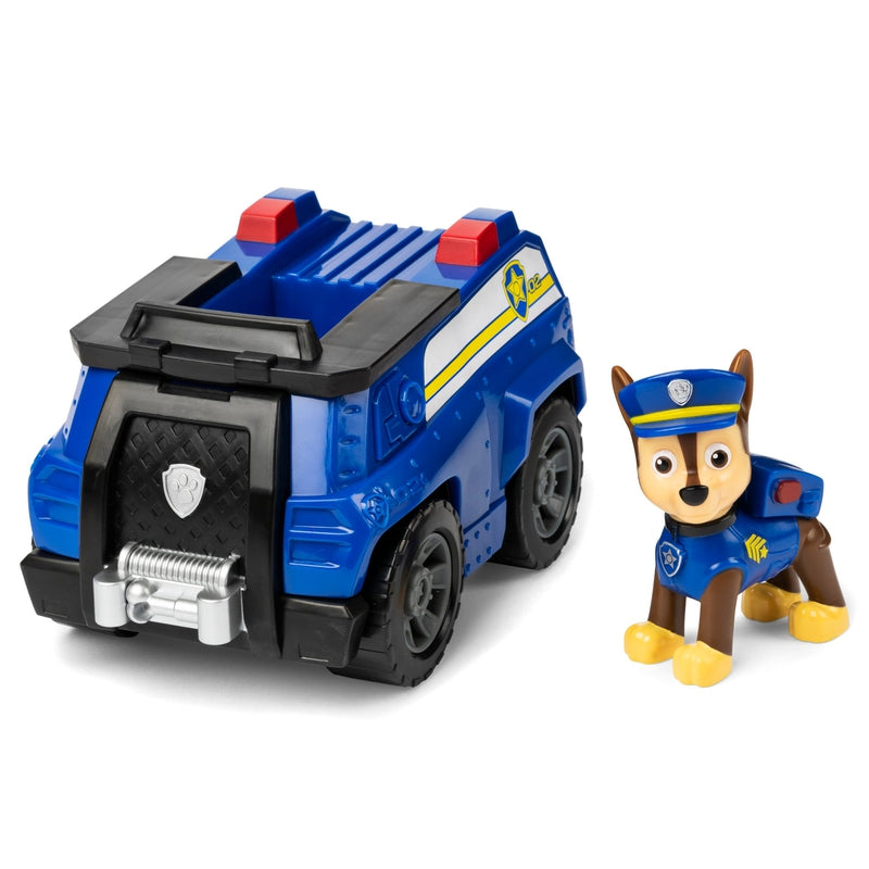 Paw Patrol Chase’s Patrol Cruiser Vehicle with Collectible Figure