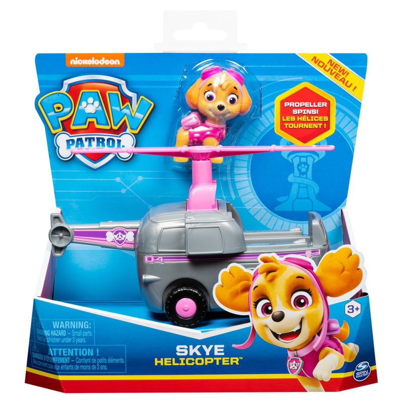 Paw Patrol, Skye’s Helicopter Vehicle with Collectible Figure