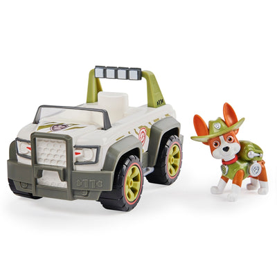 Paw Patrol Tracker’s Jungle Cruiser Vehicle with Collectible Figure