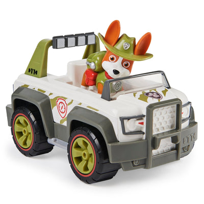 Paw Patrol Tracker’s Jungle Cruiser Vehicle with Collectible Figure