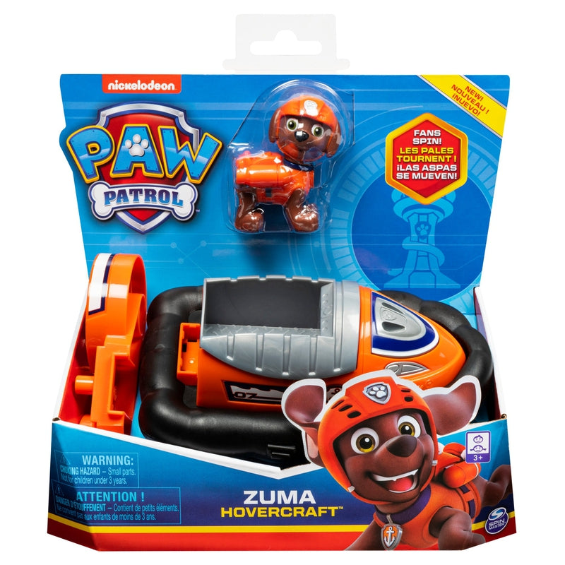 Paw Patrol, Zuma’s Hovercraft Vehicle with Collectible Figure