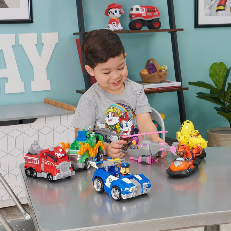 Paw Patrol Rocky’s Deluxe Movie Transforming Toy Car with Collectible Action Figure