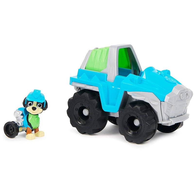 Paw Patrol Rex Basic Vehicle with Collectible Figure
