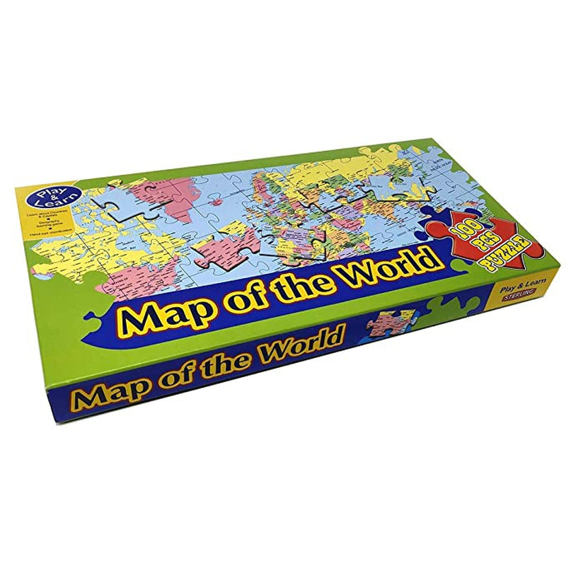 Play & Learn : Map of World (Puzzle)