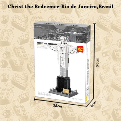 Rio De Janerio Christ's, Redeemer of Brazil Building Blocks (973 Pcs)