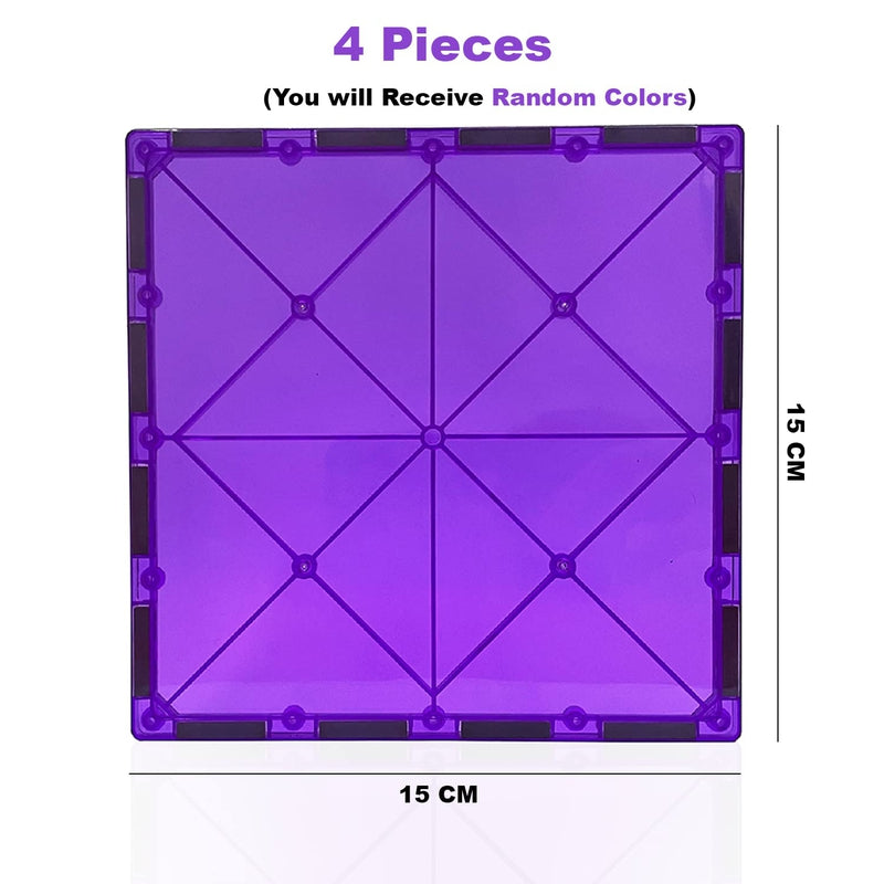 Magnetic Tiles 4 Pcs Big Builder