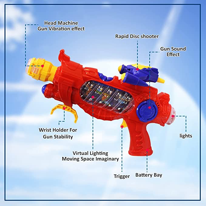 Alien Shooter Battery Toy