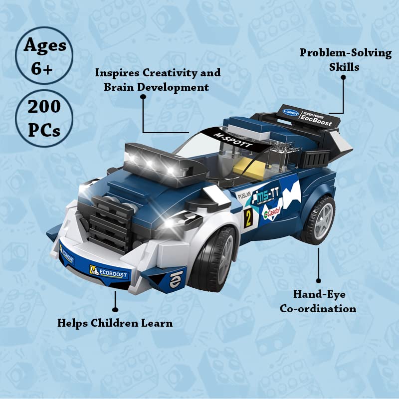 Sports Car DIY Kit  (200 Pieces)