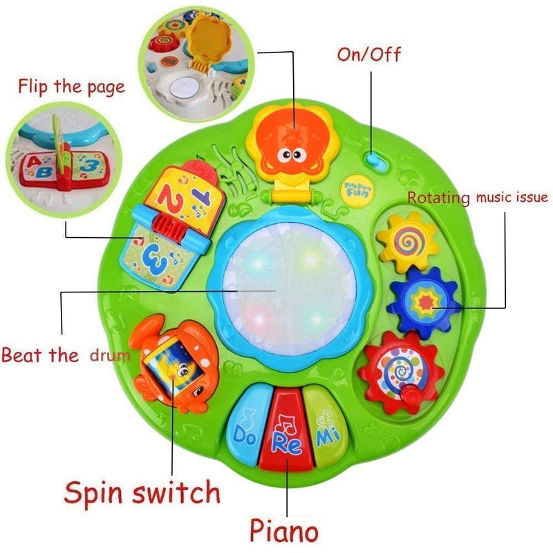 2 in 1 Musical & Busy Board Learning Table Game (1-3 Years)