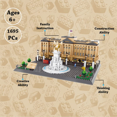 The Buckingham Palace Building Blocks Set(1695 Pieces)