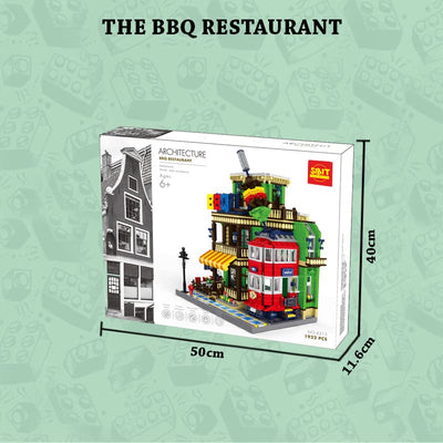 The BBQ Restaurant Building Blocks Set (1922 Pcs)