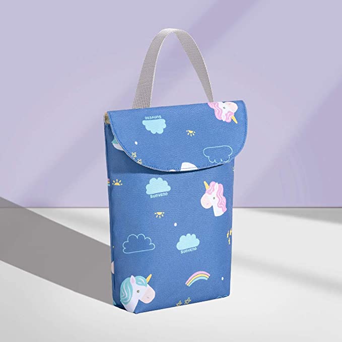 Diaper Organizer Wet/Dry Bag - Unicorn