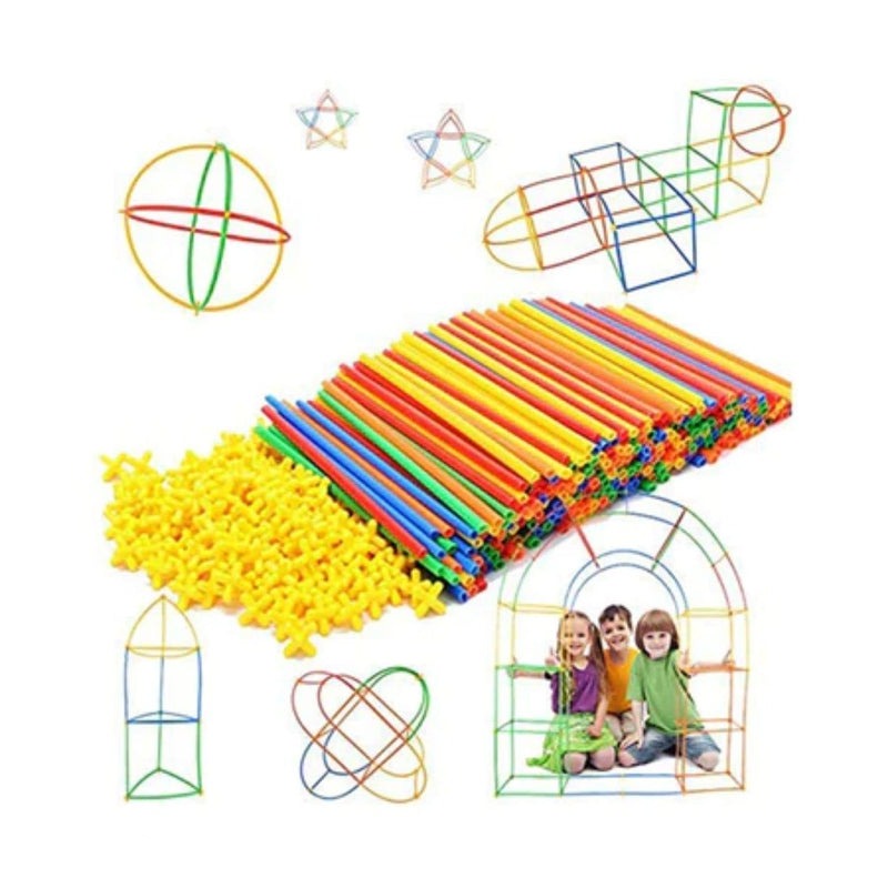 4D Block Toy (Building Blocks Creative Construction Set) - 200 Pieces