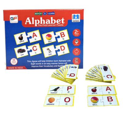 Alphabet Fun Matching Puzzle (Educational Puzzle) - 52 Pieces