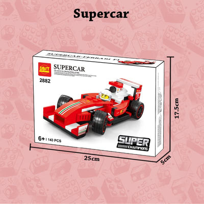 F1 Racing Car DIY  (143-Piece)