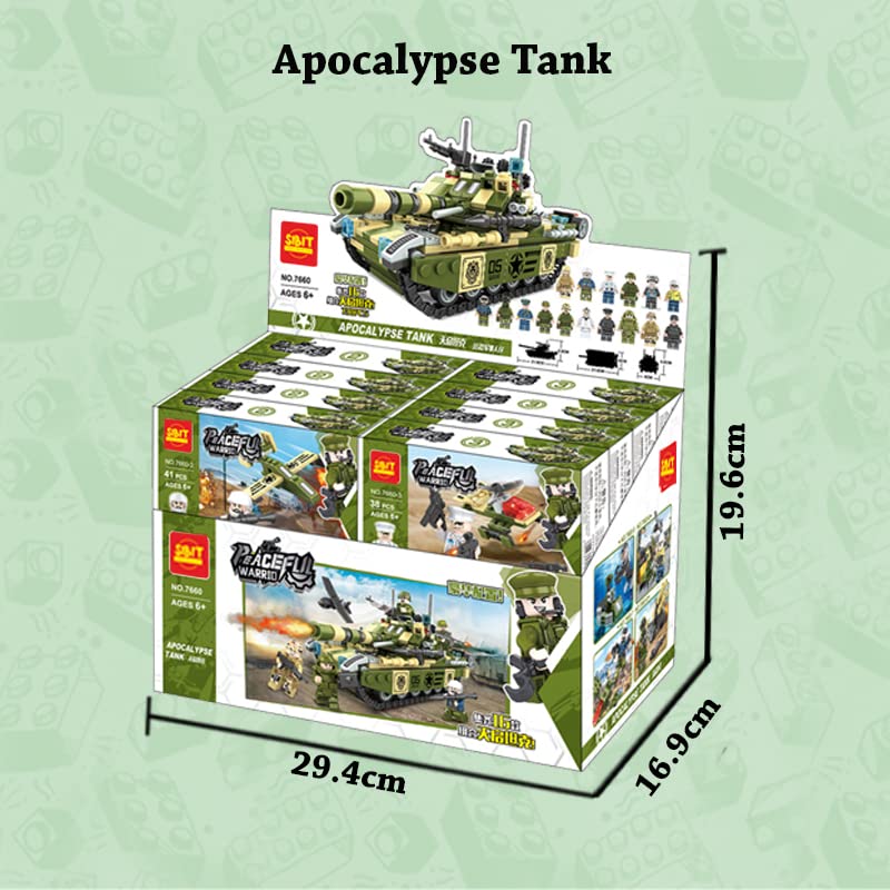 Army Tank Building Block (75 Pcs)