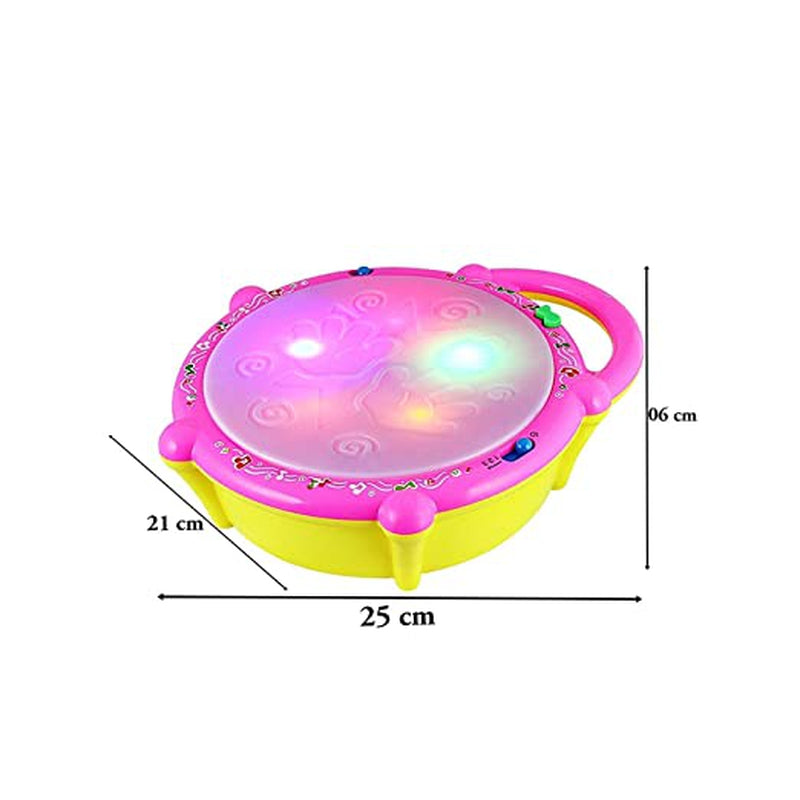 Flash Drum with 3D Lights Music Toy