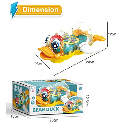 Gear Duck Musical and Light Toy