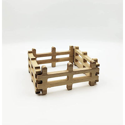 Set of 4 Wooden Fences for Kids | Garden Sets