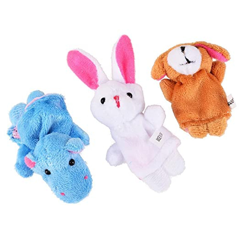 Mini Plush Animals Finger Puppet Toys