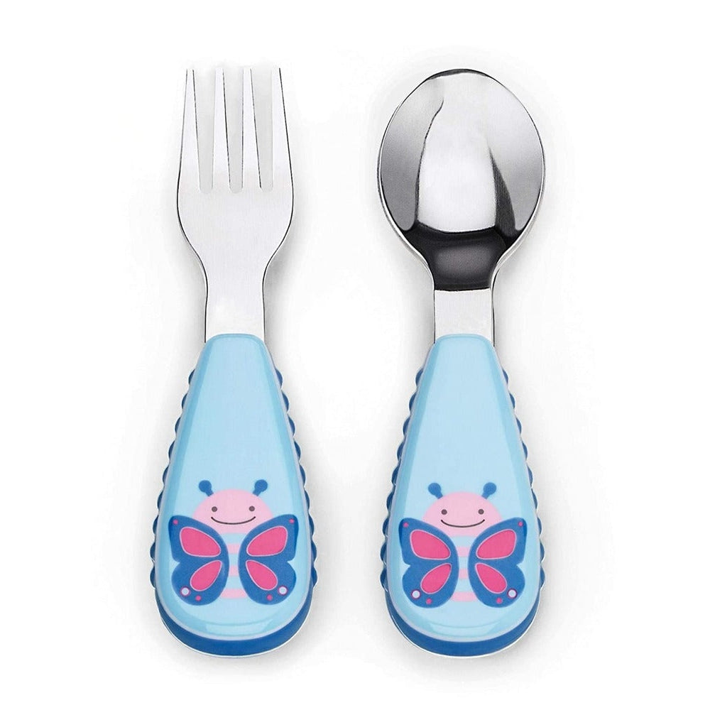 Zoo Utensils Fork & Spoon
-Butterfly