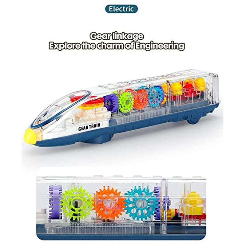 Gear Transparent Train - Green