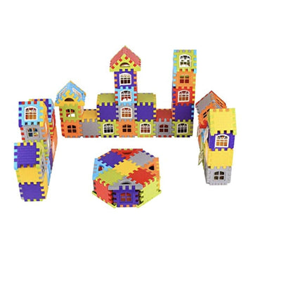 Multi Colored Mega Jumbo Happy House Building Block 72 Pcs.