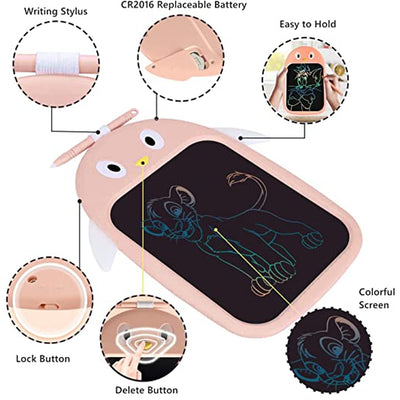 Educational LCD Drawing Pad (Doodle Board - Pink)