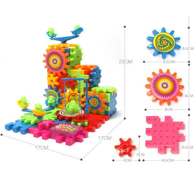 81 Pcs Building Blocks For Kids, Children  (Multicolor)