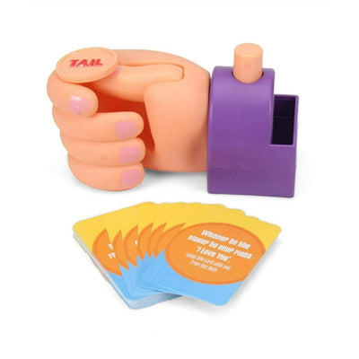 Heads or Tails, Multi Color ( Coin Flipper & Card Game)