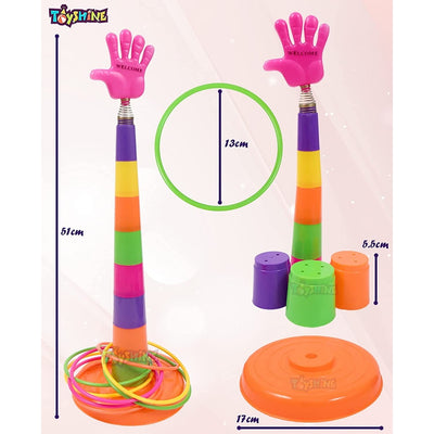 Shape Sorter and Ring Tossing Game