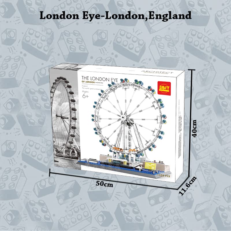 The London Eye Building Blocks Set (1528 Pcs)