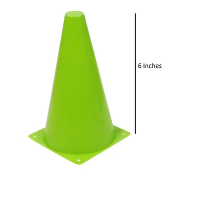 Multicolored Stacking Cones Sports Training (Set of 6) - 6 Inches