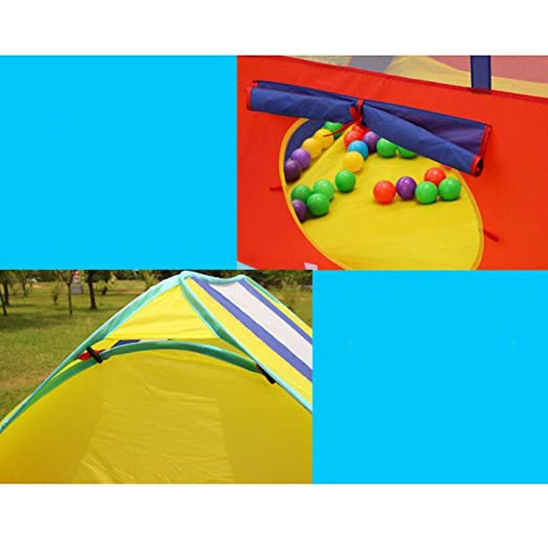 Foldable Pop Up Play Tent (Multicolour)