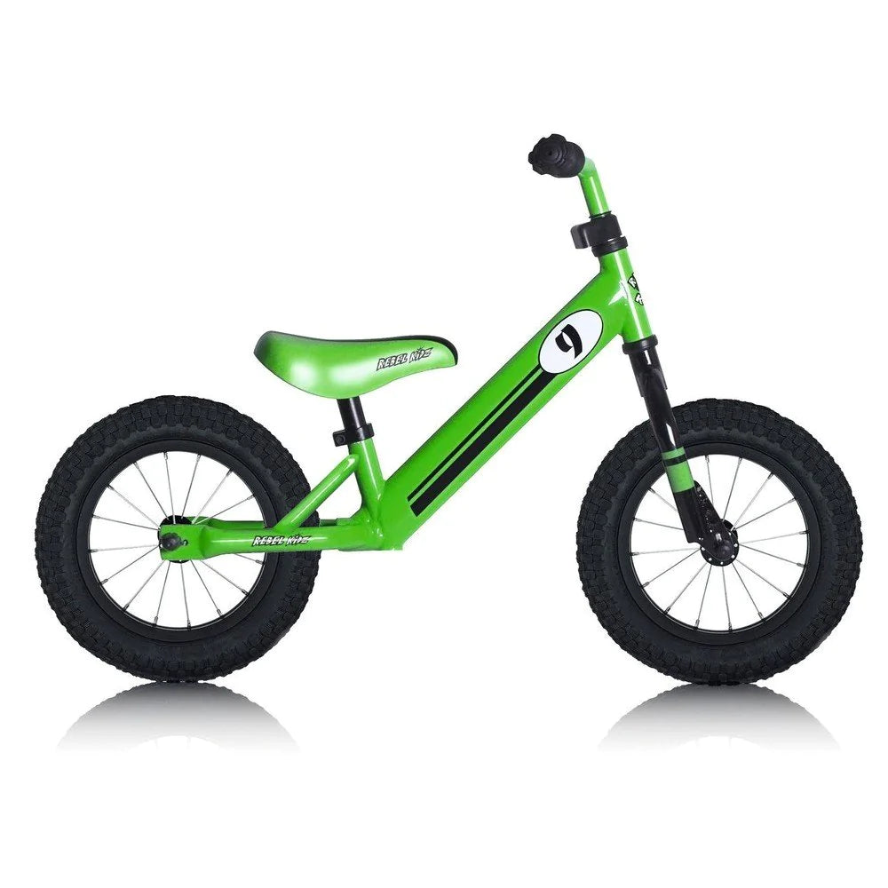Steel Balance Bikes - Green