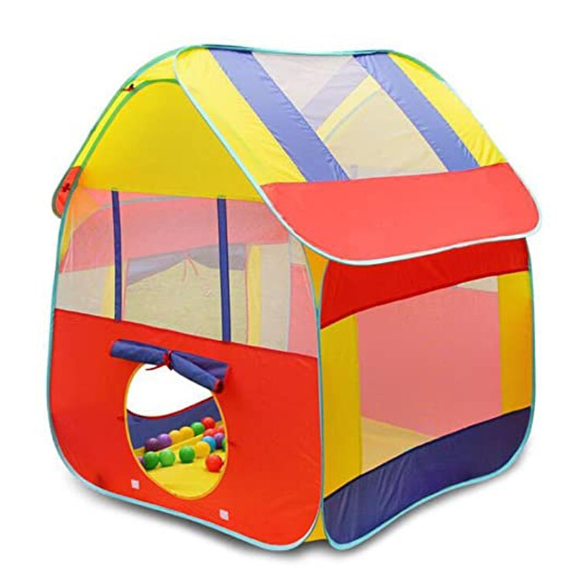 Foldable Pop Up Play Tent (Multicolour)