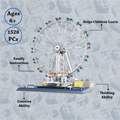 The London Eye Building Blocks Set (1528 Pcs)