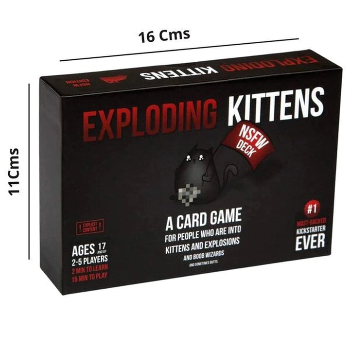 Exploding Kittens (kittens & explosions and boob wizards) NSFU Edition